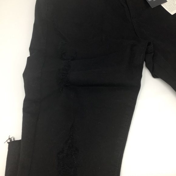 NWT Guess 1981 Destroyed High-Rise Skinny Jeans Size 29 or 30 - Picture 3 of 15